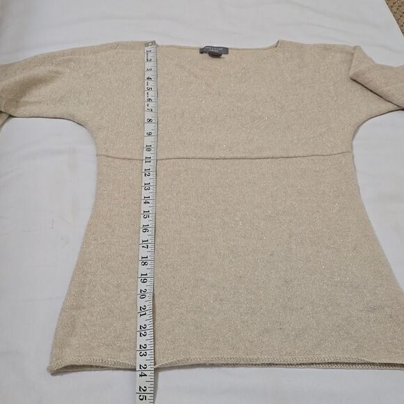 ANN TAYLOR CASHMERE SWEATER SIZE XS - Picture 6 of 9